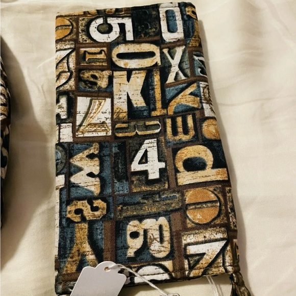 Bag & Clutch set handmade small new quirky cute monkey numbers - Picture 4 of 12